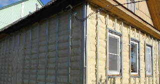 Утепление домов ППУ в Сосногорске | ППуСно – от 766 руб. за м²